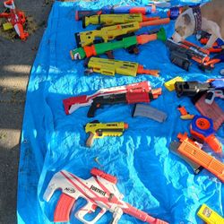 Fortnight Nerf  guns And regular Regular nerf guns