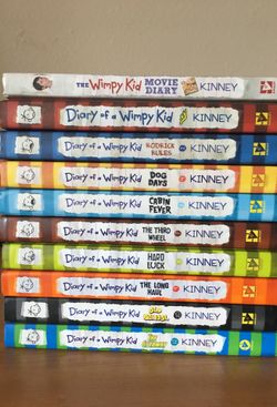 9 Diary of a Wimpy Kid Hardcover + Movie Diary Hardcover