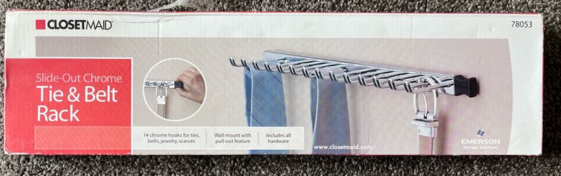 Tie and Belt Rack