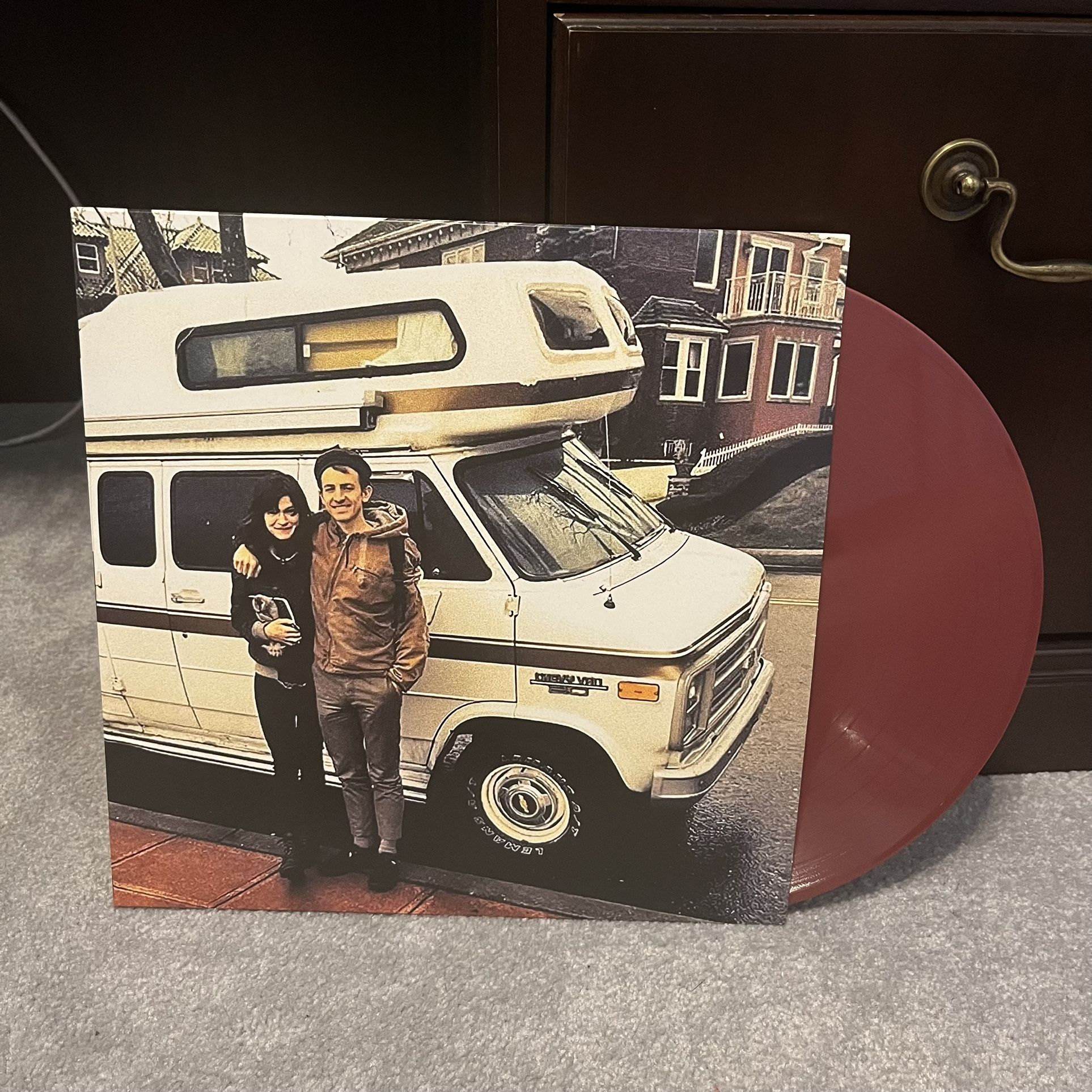 Adrianne Lenker - A Sides and Besides Big Thief Vinyl Record Maroon Limited Edition