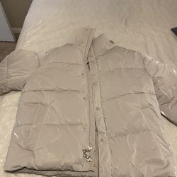 Fashion Nova Men’s Reflective Puffer Jacket