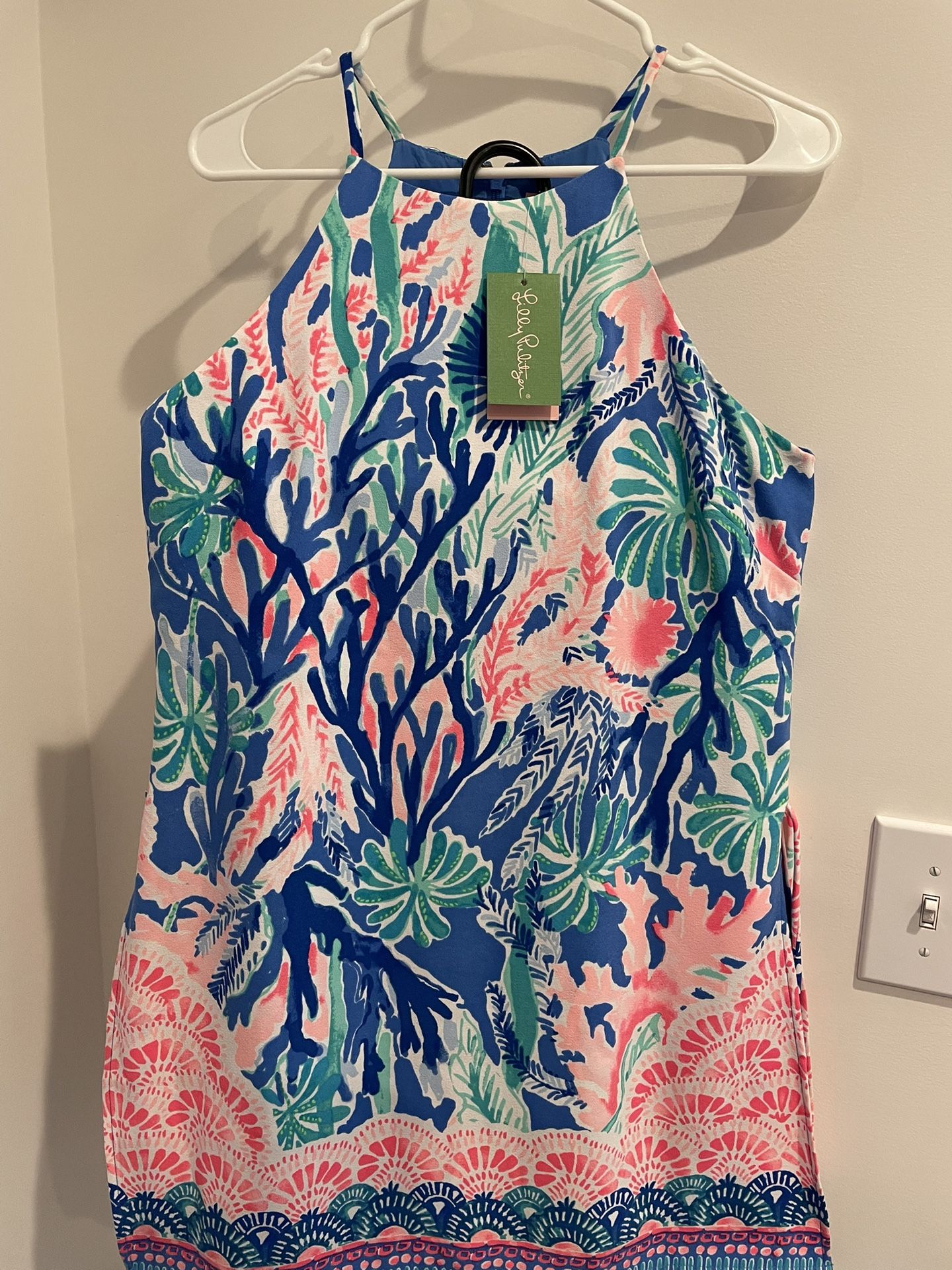Lily Pulitzer Pearl Romper Jet Stream Size 6 New With Tags