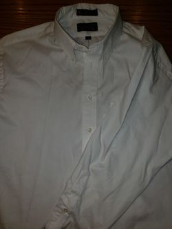White Mens Dress Shirt