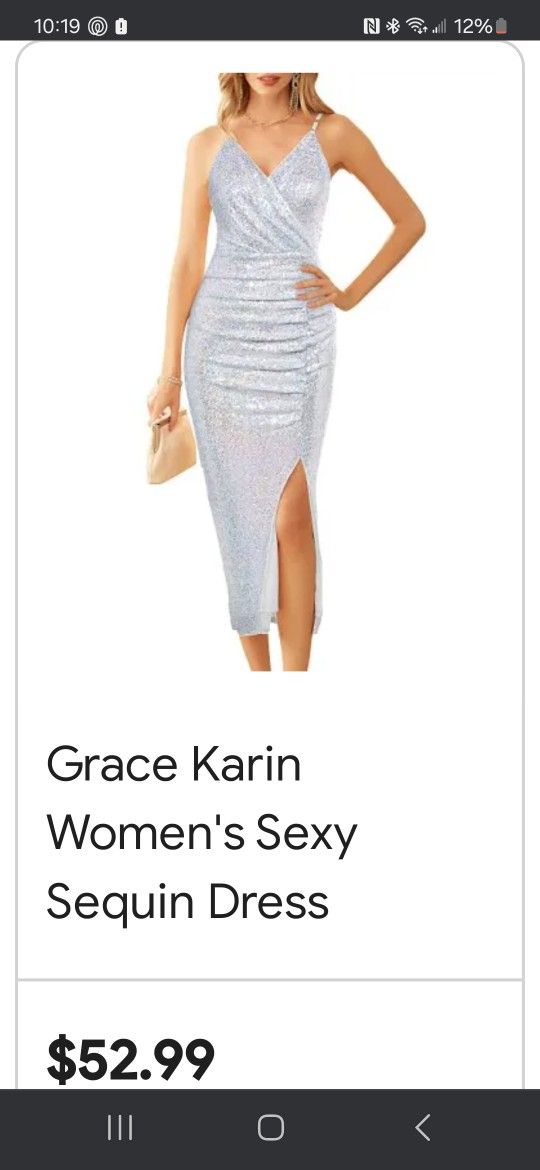 Grace Karin Sequence Dress  