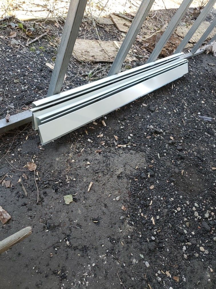 Baseboard heater covers