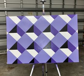 ORIGINAL 3D CANVAS HECHO A MANO 30x36