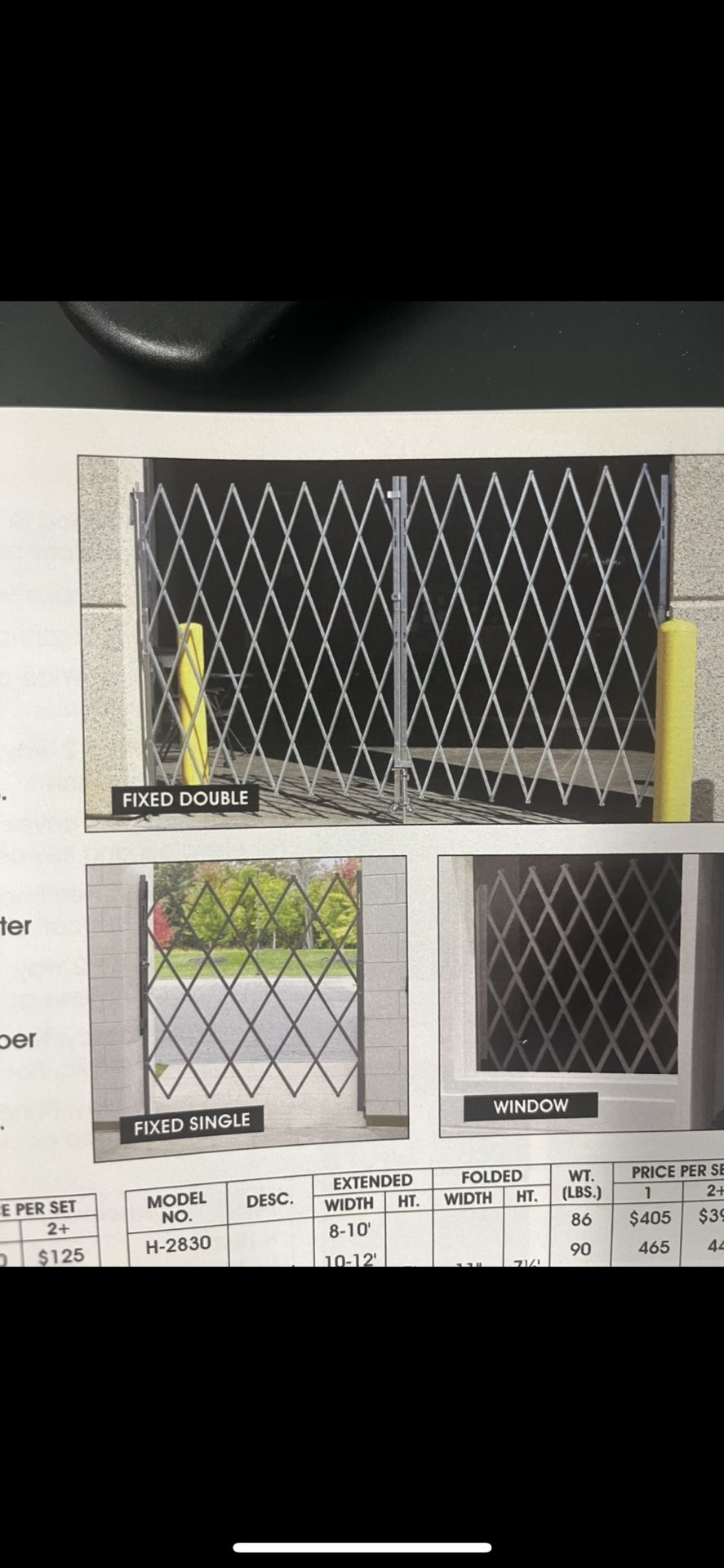 Cortina De Metal Hevy Duty
