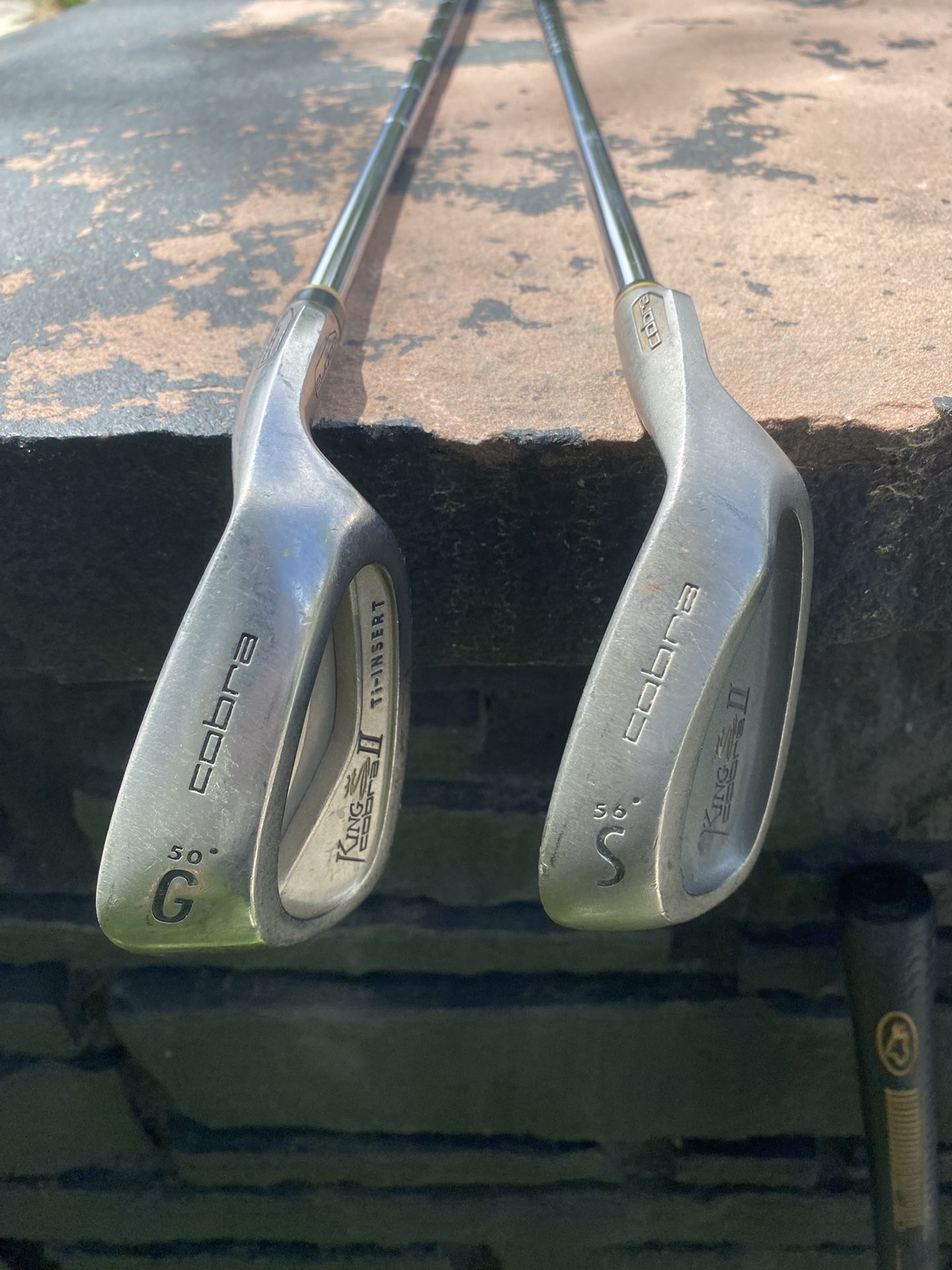 King Cobra II Oversize Golf Sand And Gap Wedges MRH Steel Regular Flex