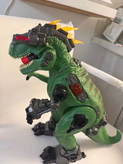 Armored T-Rex Dinosaur Action Figure Toy
