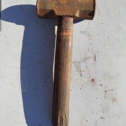 Vintage Blacksmith Iron 2-3 lb. sledge hammer