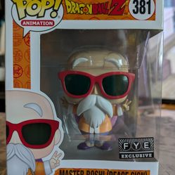 Master Roshi Funko Pop - Fye Exclusive Dragonball Z Anime