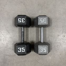 35lb Dumbbells