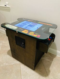 Cocktail Arcade Cabinet Multi-Game Table