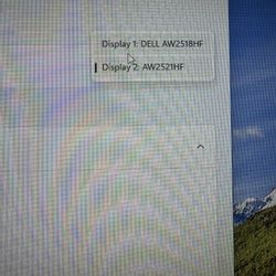 TWO 240HZ MONITORS FOR SALE.