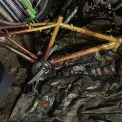 Women’s Fuji K2 MTB Mountain Bike Frame With 3 Piece Crankset