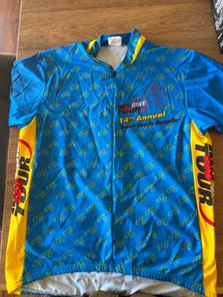 Vintage bike jersey size XL