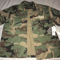 NEW See You In Paradise Button Up Top Size XL & Jordan Craig Jeans Size 44