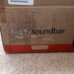 Fire TV Soundbar - brand New 
