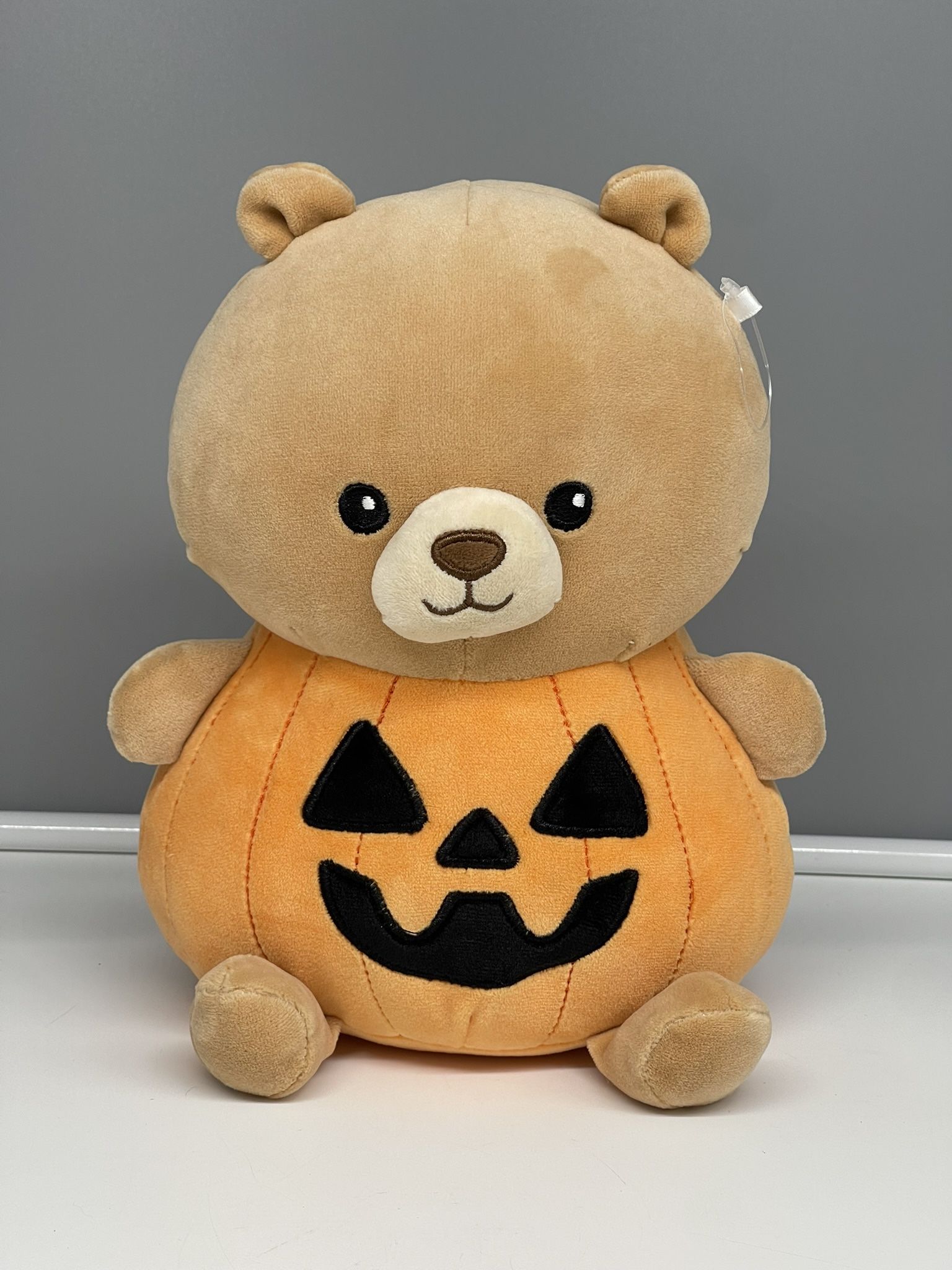 10” Squeeze With Love Super Soft Pumpkin Bear Plush Halloween Animal Adventure