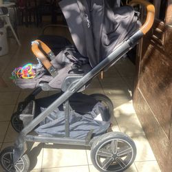Nuna Mixx Next Stroller  Bundle With Nuna Pipa RX Infant Car Seat and Base
