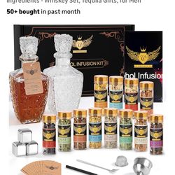 Whiskey infusion kit