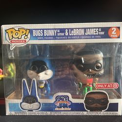 Bugs Bunny And Lebron James Space Jam Funko Target Exclusive