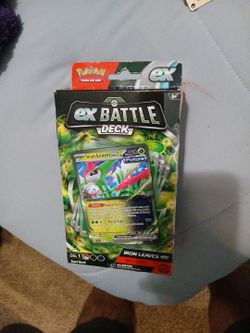 Pokémon TCG ex battle deck- Iron Leaves ex
