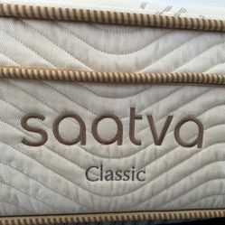 Saatva Classic King Mattress, Luxury Firm, 11.5"