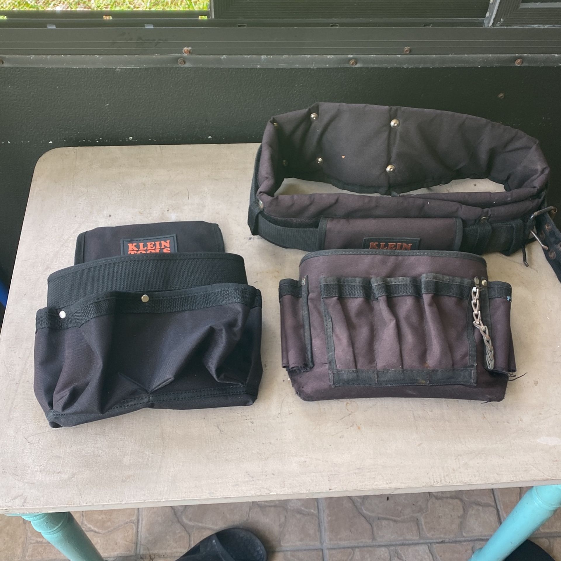 2 Klein tool belts, $20