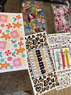 Vinyl cup wraps bundle