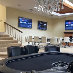 Poker Table And Chairs 