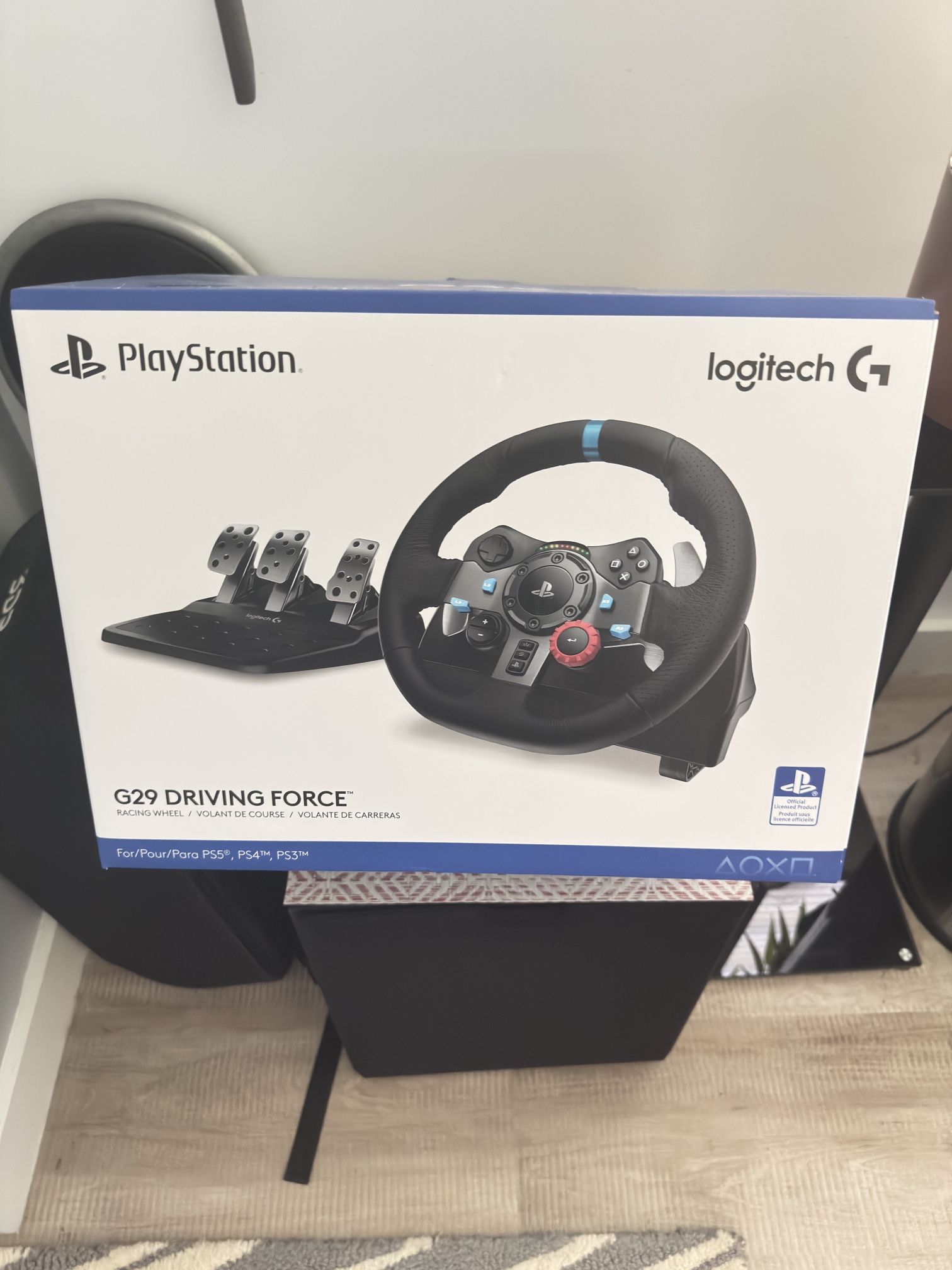 G-29 DRIVING FORCE PS5-LOGITECH