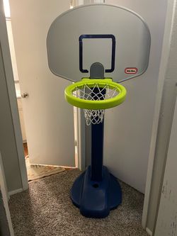 NO BALL * 4FT-6FT Little Tykes Adjust n’ Jam Pro Basketball Court