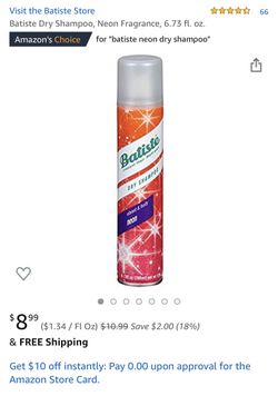 Batiste dry shampoo