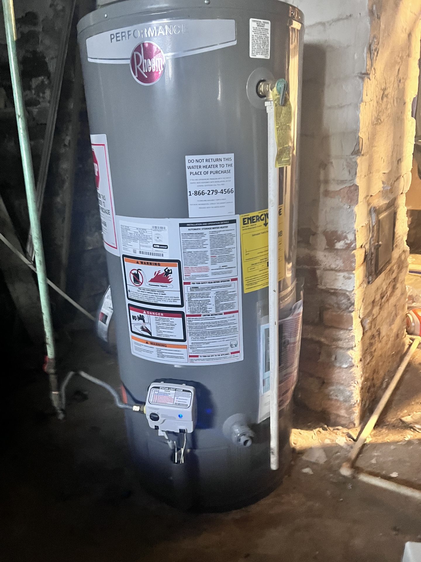 Rheem 40 Gallon Hot Water Heater