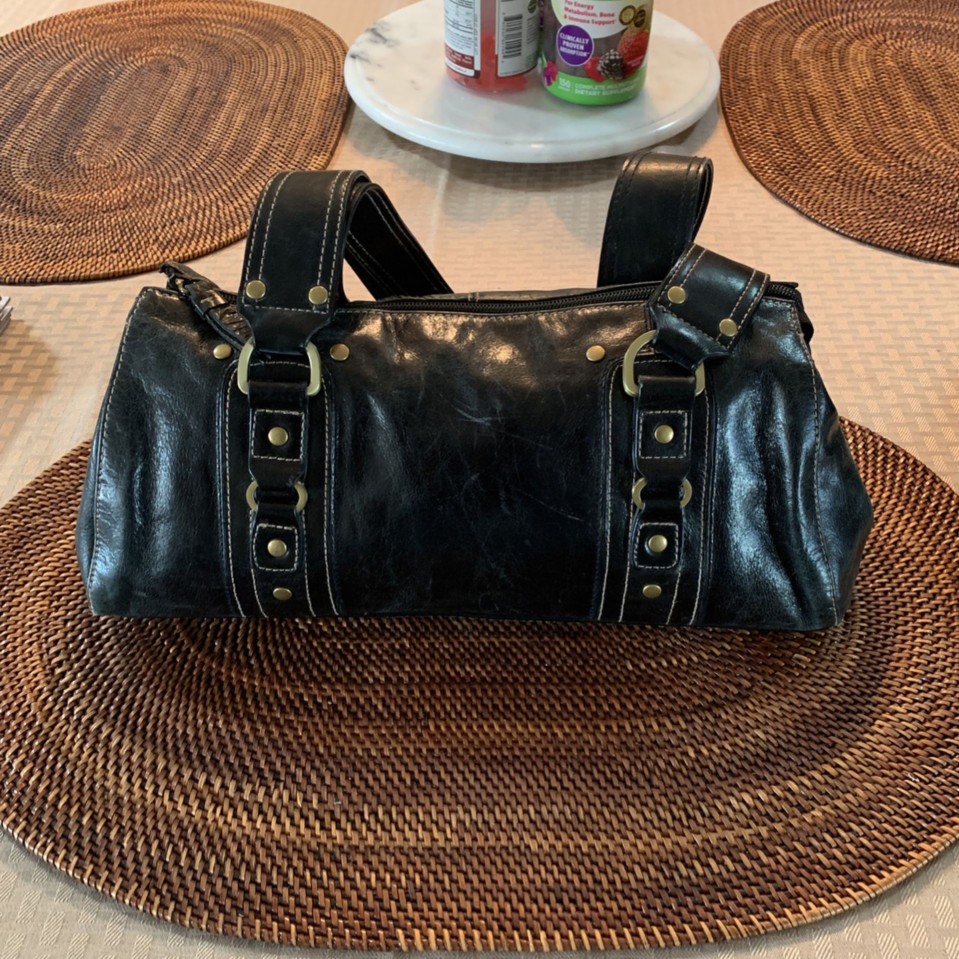 Small Black Hand Bag