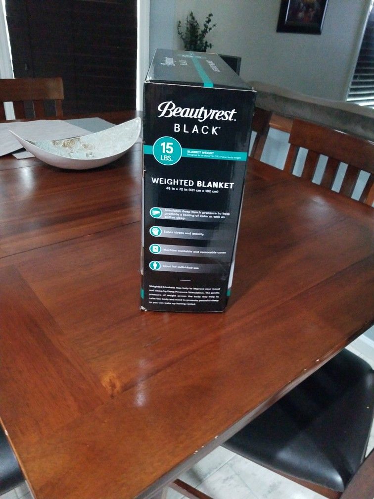 Beautyrest Black Weighted Blanket for Sale in Moon Township, PA OfferUp