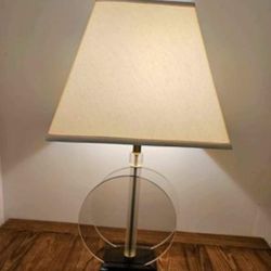 Vintage Lucite Lamp NO SHADE