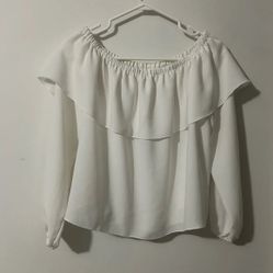 Wilfred  White Long Sleeve Blouse
