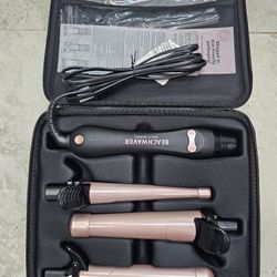 Beachwaver Multiwaver Interchangeable Rotating Curling Wand Set