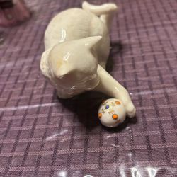 Porcaline Cat Figurine