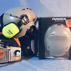 New In Box Lift Radix Arborist Helmet 