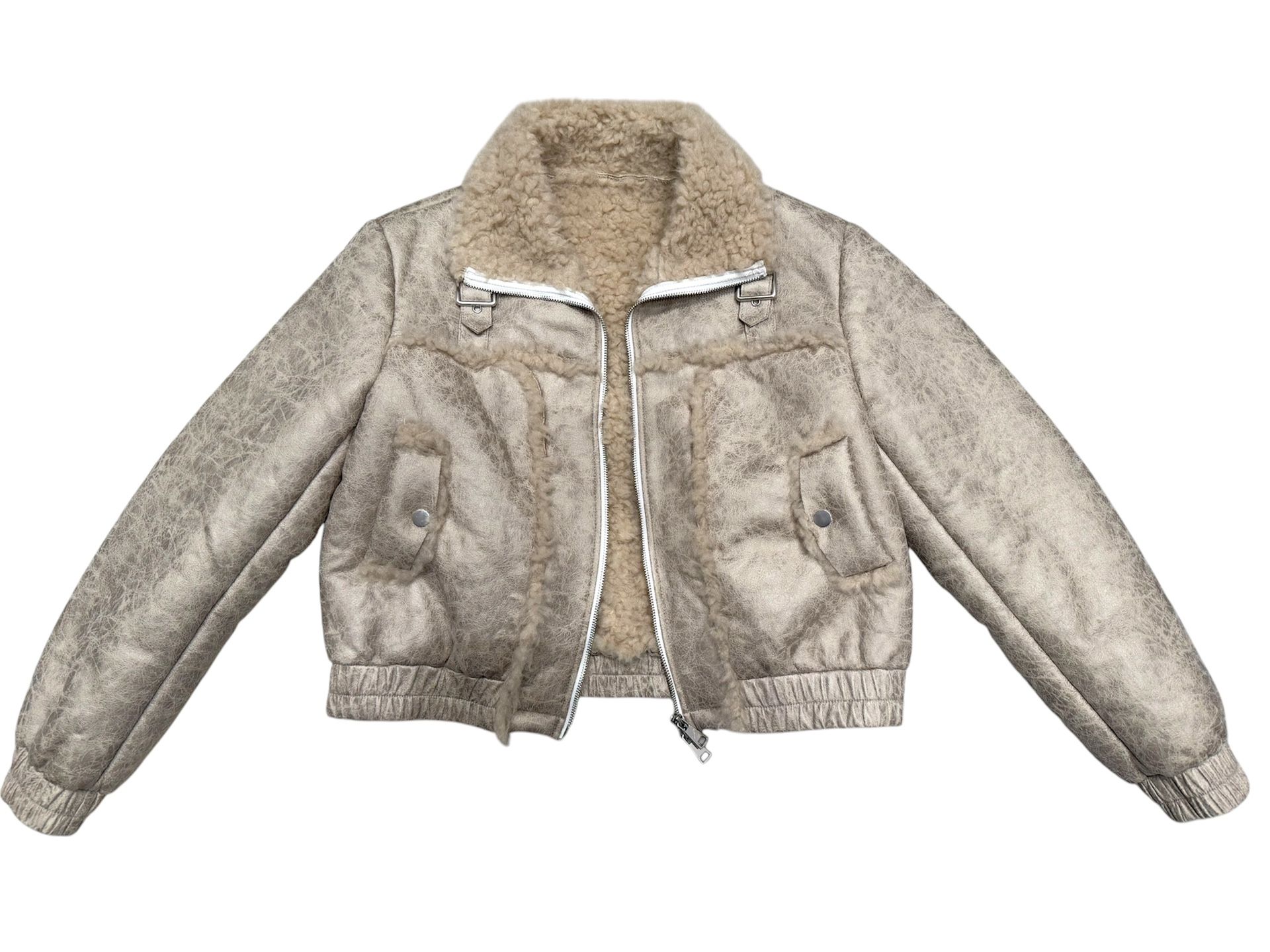 Outerwear Bonded Sherpa Jacket