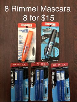 8 Rimmel Mascara 8 for $15