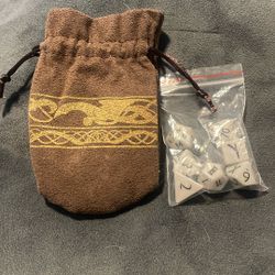God Of War Dice And Pouch