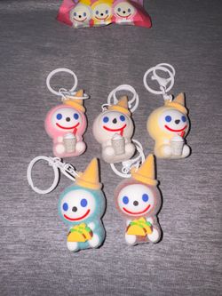 Jack in the Box JIBBI Bag Charm Key Chain / Llavero coleccionable JIBBI