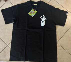 Black Stussy X Bape Tee