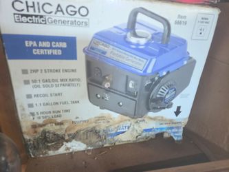 Brand new portable generator 2hp Chicago
