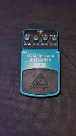 Behringer CS400 Compressor Sustainer Excellent Condition