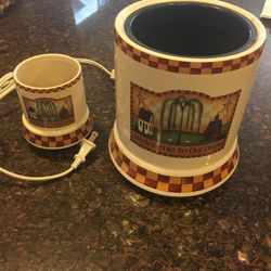 Ceramic Candle Warmers Set Of 2